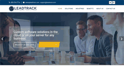Desktop Screenshot of leadtrack.com