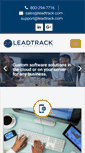 Mobile Screenshot of leadtrack.com
